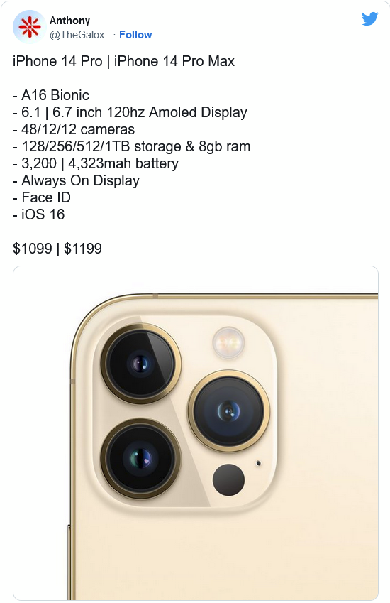 巫山苹果14维修分享iPhone 14全系涨价 