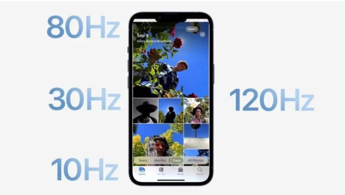 巫山苹果14维修分享iPhone 14有高刷吗 