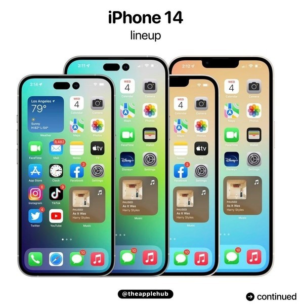 巫山苹果14维修分享iPhone 14全家福 