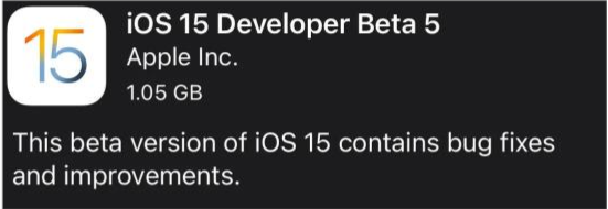 巫山苹果手机维修分享如何升级到iOS15.0 beta5 