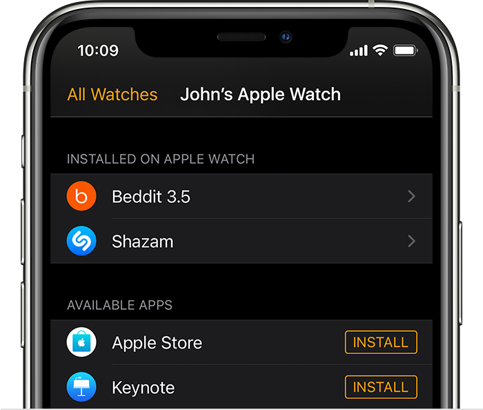 巫山苹果手机维修分享如何在 Apple Watch 上下载应用 
